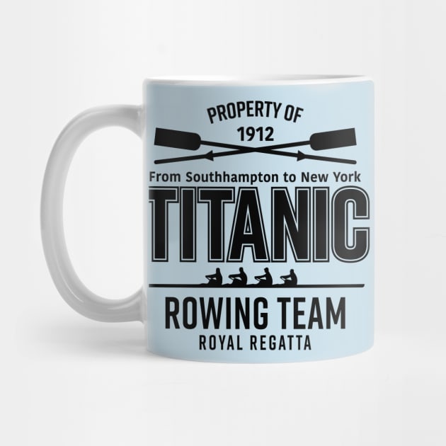 Titanic Rowing Team by Alema Art